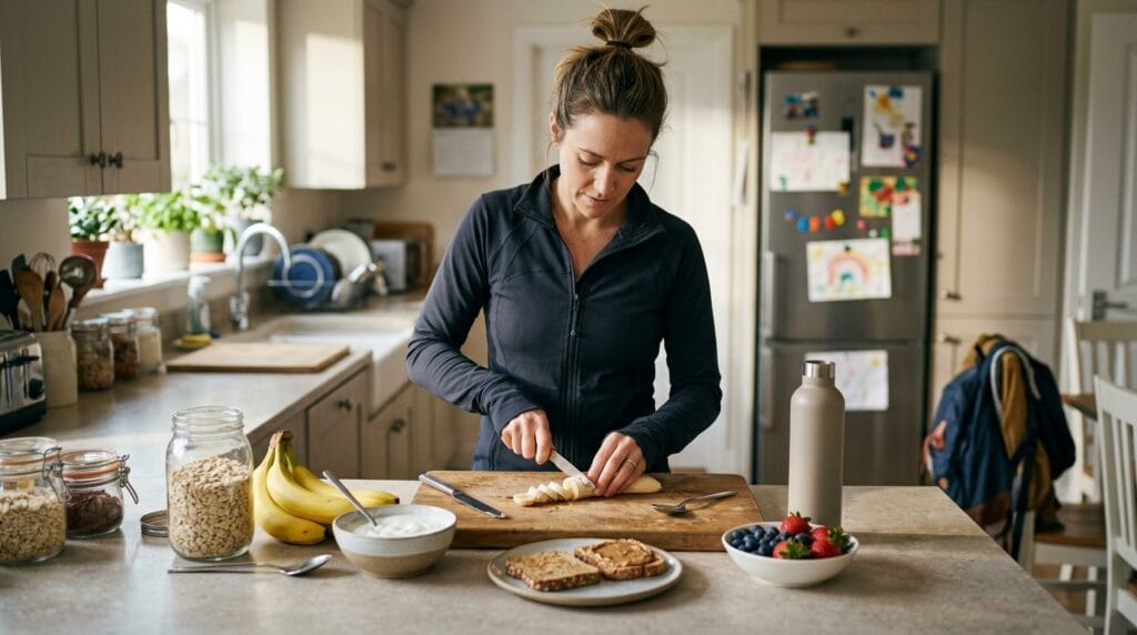 Simple pre-run and post-run nutrition options for busy mothers